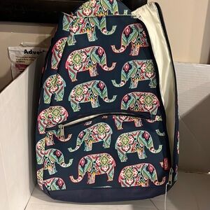 N'Gil Elephant Print Stylish Pickleball Backpack excellent condition